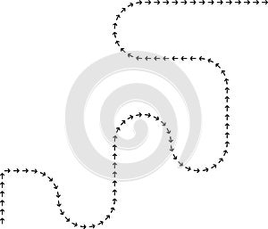 arrow motion pattern