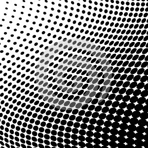 Dotted background vector