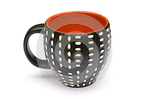 Dotted coffee mug
