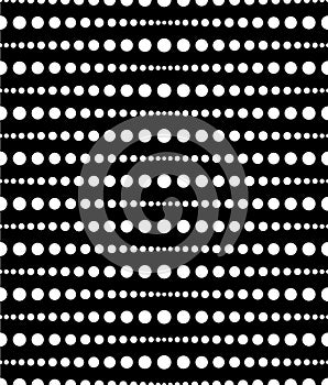 Dotted, dots pattern, background. Seamlessly repeatable both sid