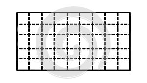 Dotted grid pattern, precise technical drawing background, subtle texture, vector design Generative AI