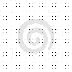 Dotted grid. Seamless pattern with dots. Simplified matrix vector refill