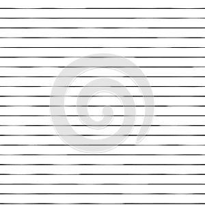 Dotted horizontal lines seamless vector background. Black dots on white background. Abstract pattern design. Abstract geometric