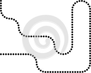 Labyrinth squared waves form