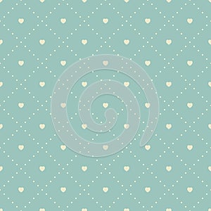 Dotted line rhombus seamless pattern. Modern stylish texture. Repeating geometric tiles with dotted rhombus.