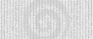 Dotted lines seamless pattern. Stippled line background. Vertical dot stripe repeating wallpaper. Abstract minimalistic