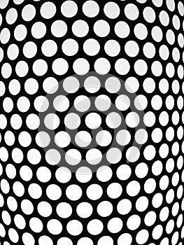 Dotted pattern, detail of a lampshade