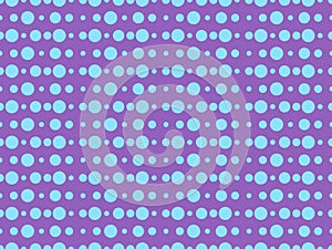 Dotted pop art seamless pattern in 1960s style. Background for brochures, promotional material and wallpaper. Vector
