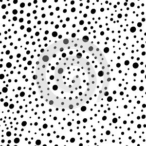 Dotted seamless pattern