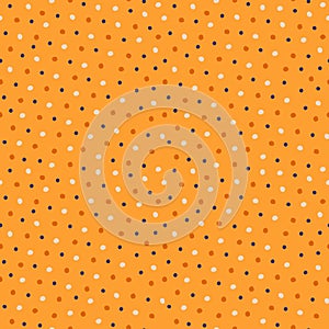 Dotted seamless texture. Abstract colorful background