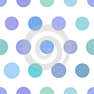 Dotted seamless vector pattern.