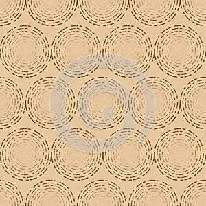 Dotted spiral seamless pattern background