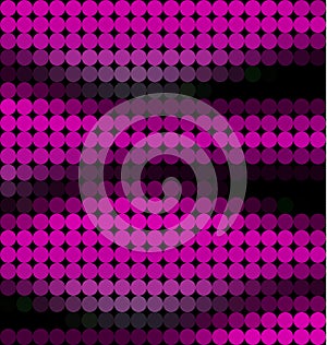 Dotted wavy background