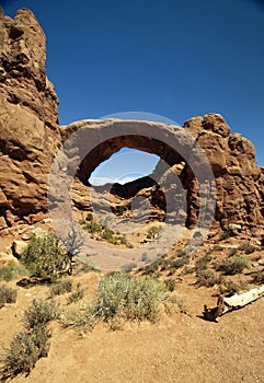 Double Arch in Arches National Park