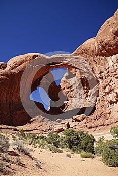 Double Arch in Arches National Park