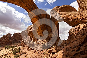Double Arch, Arches National Park - Utah, USA