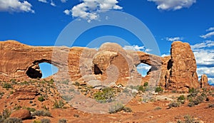 Double arches, Arches National Park