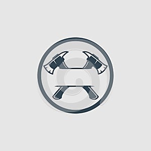 The double axe illustration