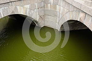 Double Bridge over River