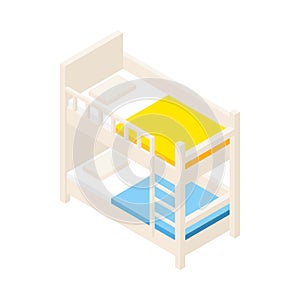 Double Bunk Bed Composition