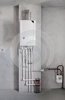 Double-circuit gas boiler
