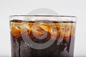 Double cool ice soft drink cola