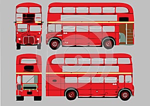 Double-decker bus photo