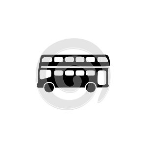 double decker bus icon.