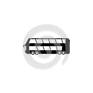double-decker icon. Element of car type icon. Premium quality graphic design icon. Signs and symbols collection icon for websites,