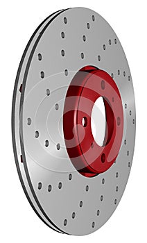 Double disc brake rotor