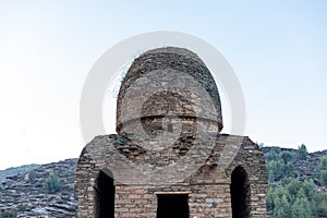 The double-domed shrine of Gumbat-Balo Khale, Kandak Valley photo