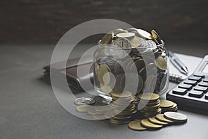 Double exposure stock financial indices with stack coin.