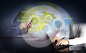 Double exposure of technology interface