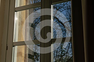 The double glazed window is designed to an effective solution to improve the energy class of home.