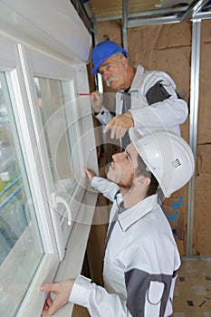 Double glazed window installer