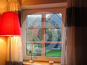 Double-glazed window