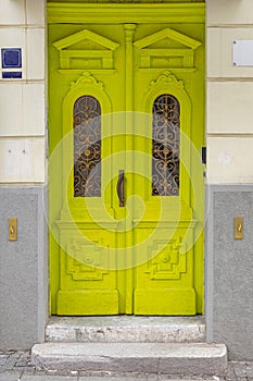 Double Green Door