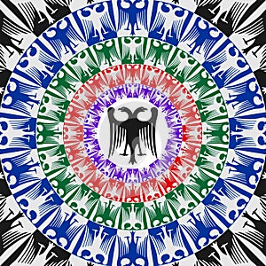 Double headed eagle - cdr format