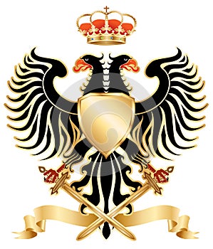 Double-headed eagle color