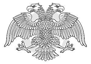 Double headed Imperial Eagle with Two Heads photo