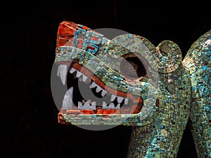 The Double-headed serpent, Aztec sculpture, the British Museum