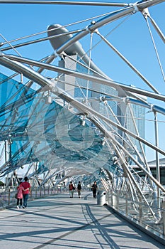 The Double Helix Bridge