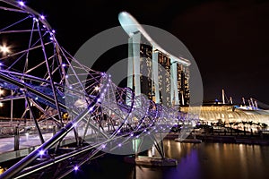 Double Helix Bridge, Singapore