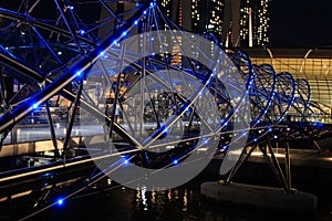 Double Helix Bridge in Singapore