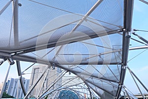 Double Helix Bridge in Singapore