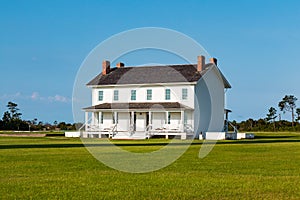 Double Keeper`s Quarters at Bodie Island Lighthouse