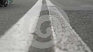 Double Lines Road Marking