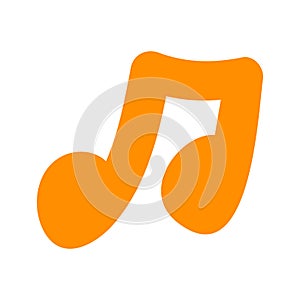 Double Musical Note Of Spring Melodies Icon