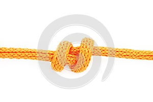 Double Overhand Stopper Knot