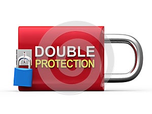 Double Protection Padlock